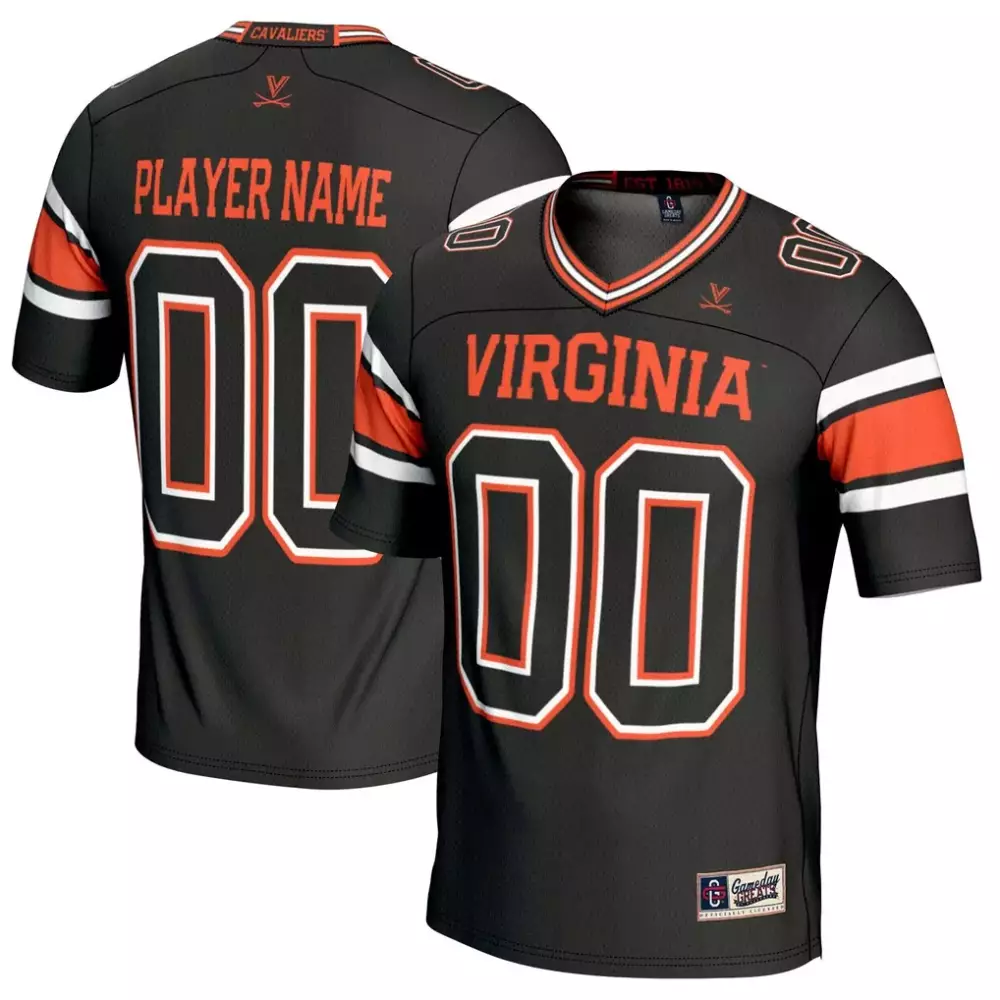 Virginia Cavaliers Gameday Greats NIL Pick A Player Football Jersey | Black | Game Day Fan Gear for Men, Women & Youth