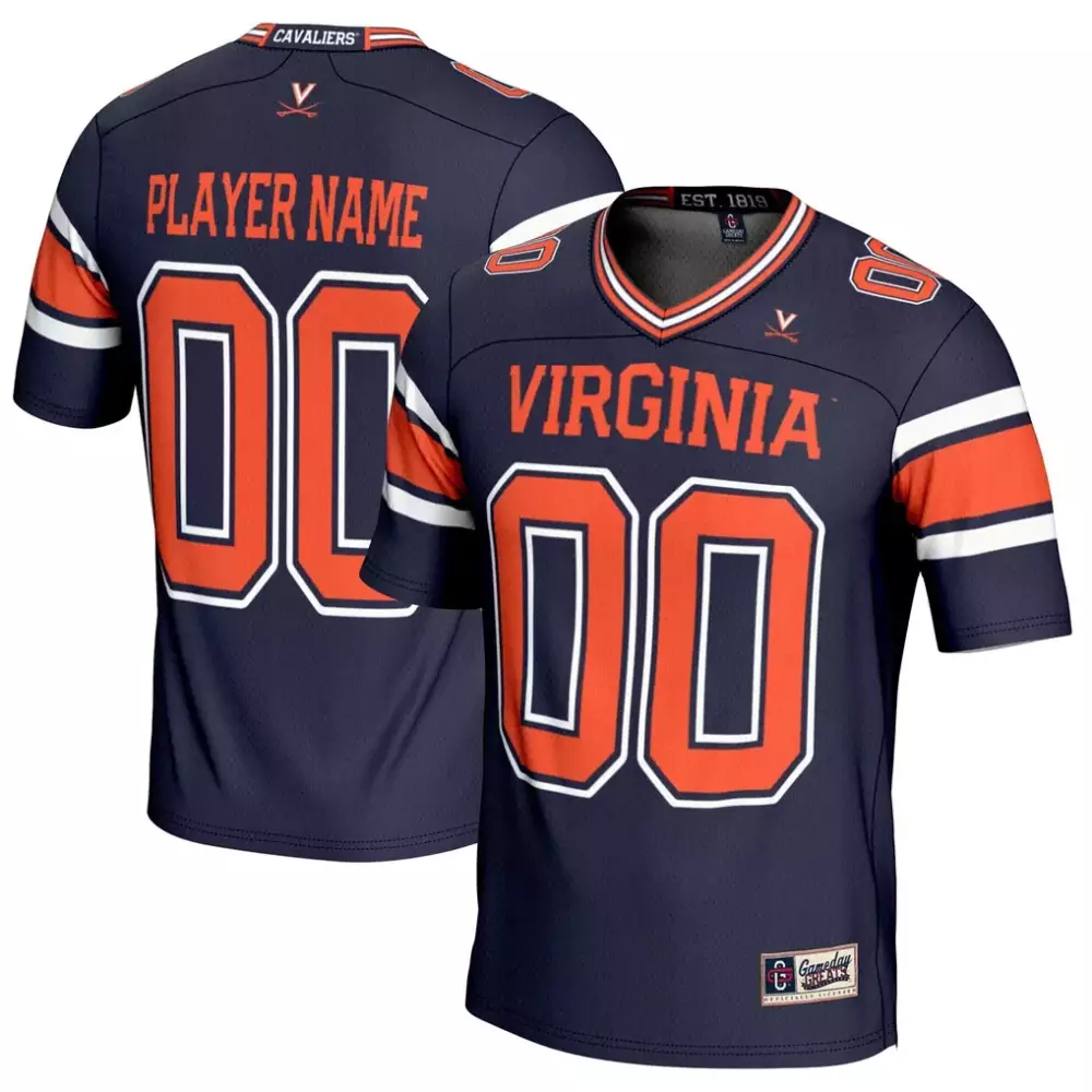 Virginia Cavaliers Gameday Greats NIL Pick A Player Football Jersey | Black | Game Day Fan Gear for Men, Women & Youth
