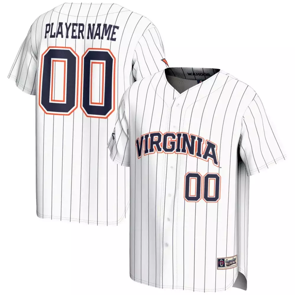 virginia cavaliers gameday greats youth nil pick a player football jersey white