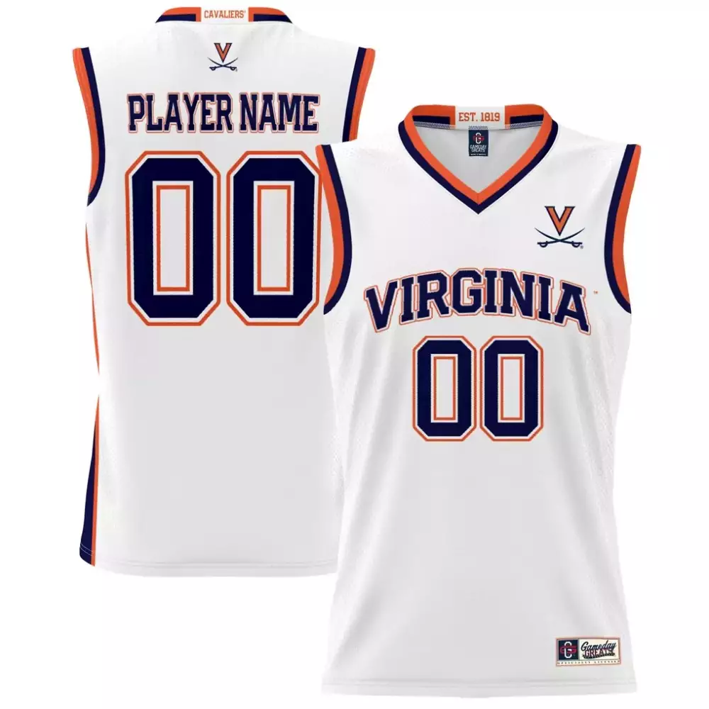 virginia cavaliers gameday greats youth nil pick a player lightweight men s basketball jersey black