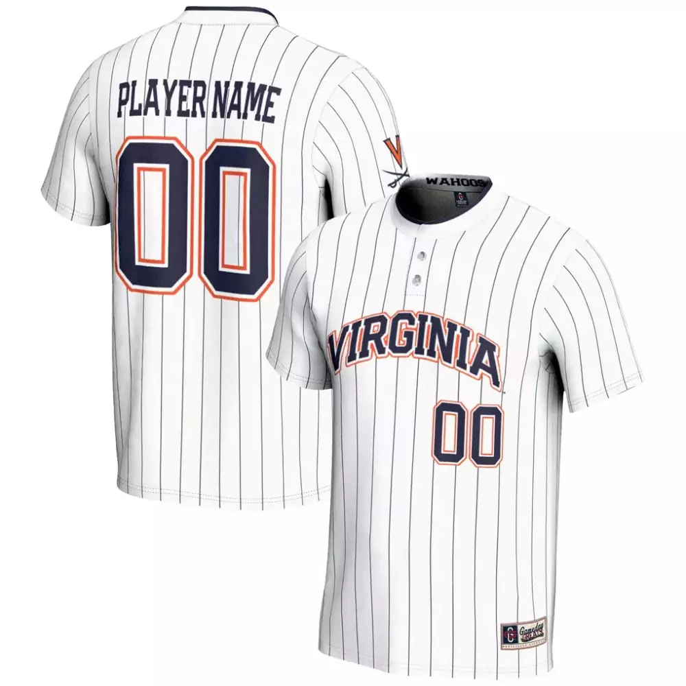 virginia cavaliers gameday greats youth nil pick a player lightweight softball jersey orange