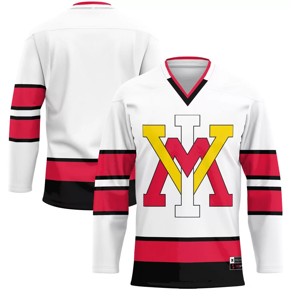 virginia military institute keydets gameday greats hockey jersey white