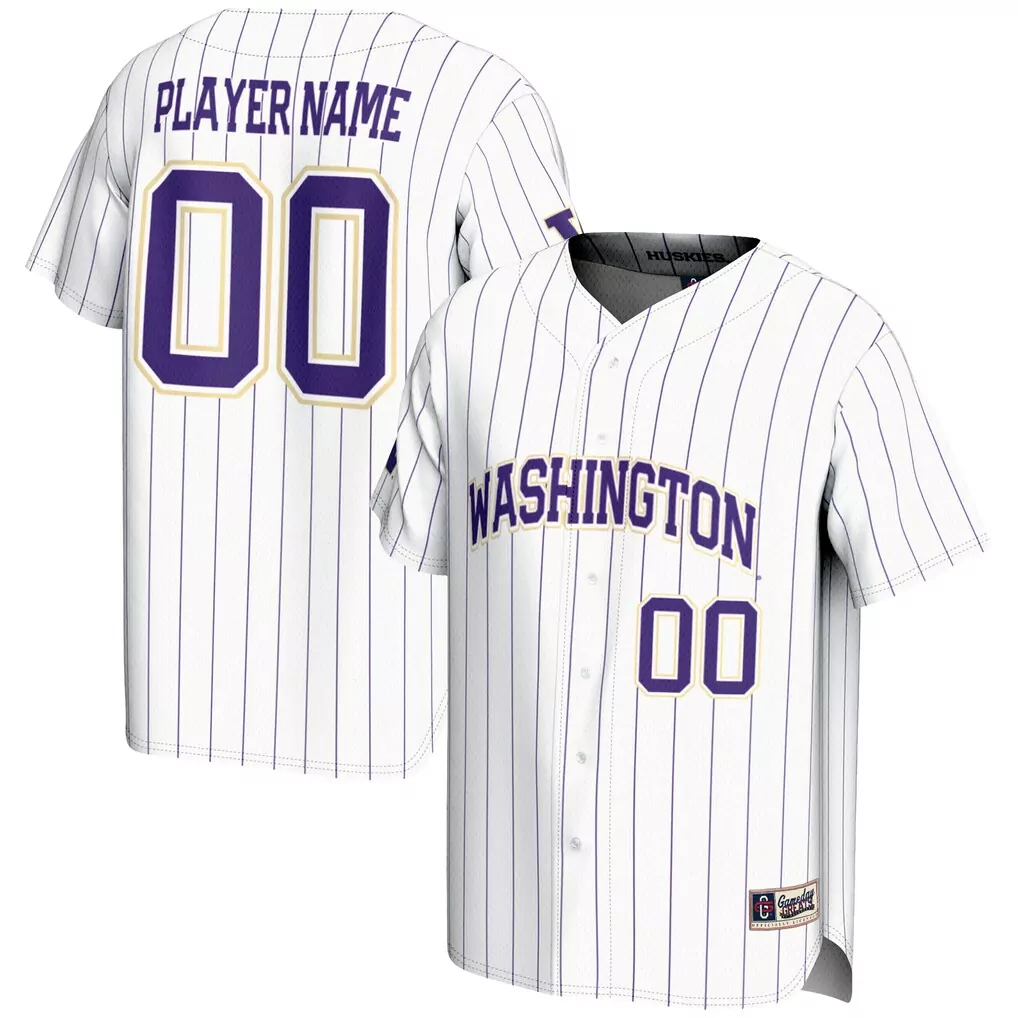 washington huskies gameday greats youth nil pick a player football jersey black