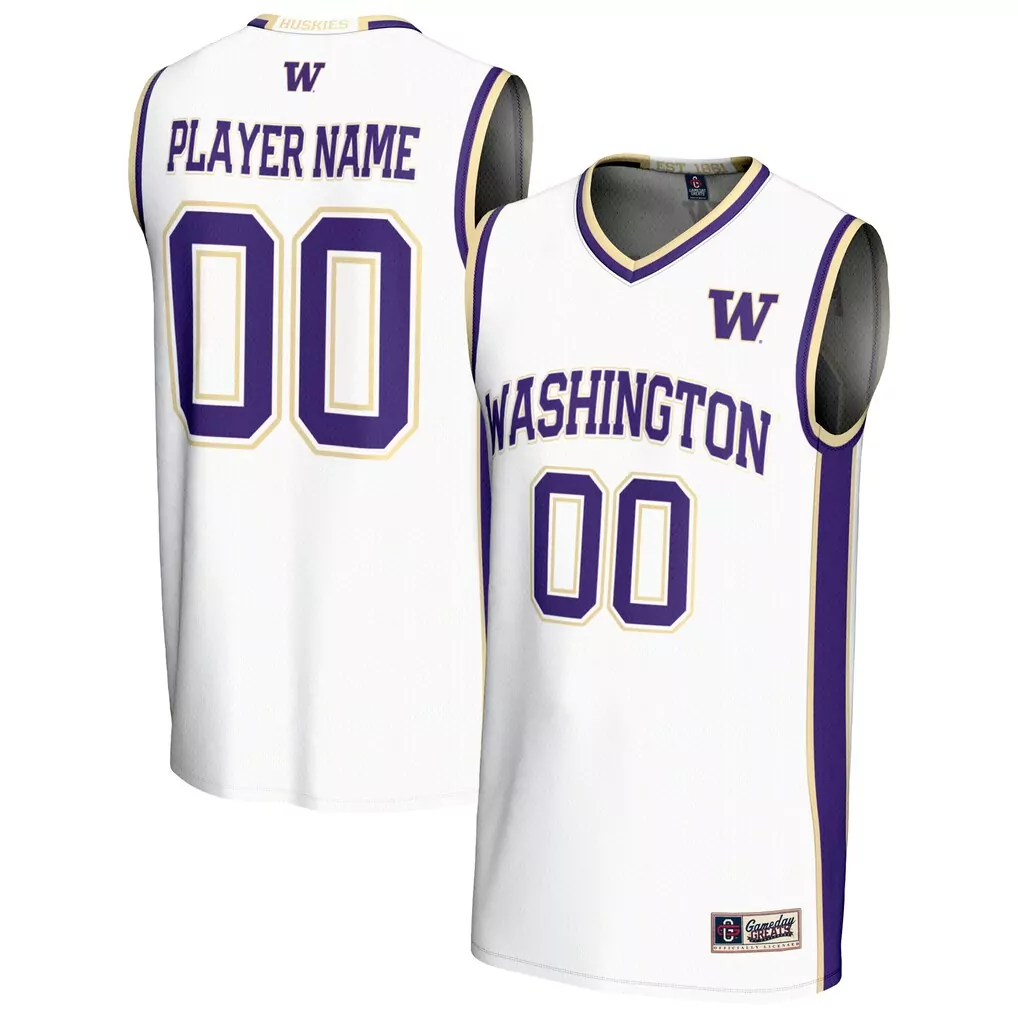 washington huskies gameday greats youth nil pick a player lightweight men s basketball fashion jersey purple