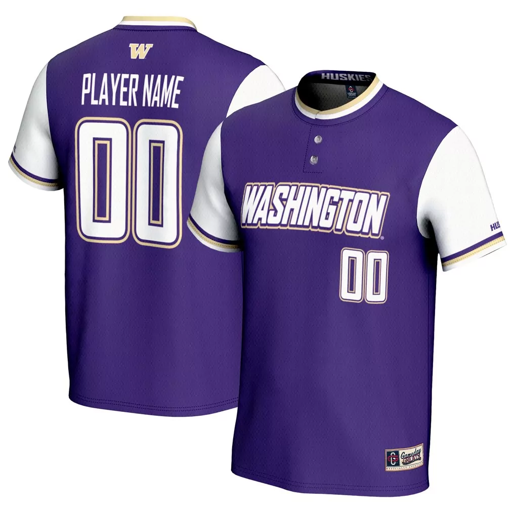 washington huskies gameday greats youth nil pick a player lightweight men s basketball fashion jersey purple