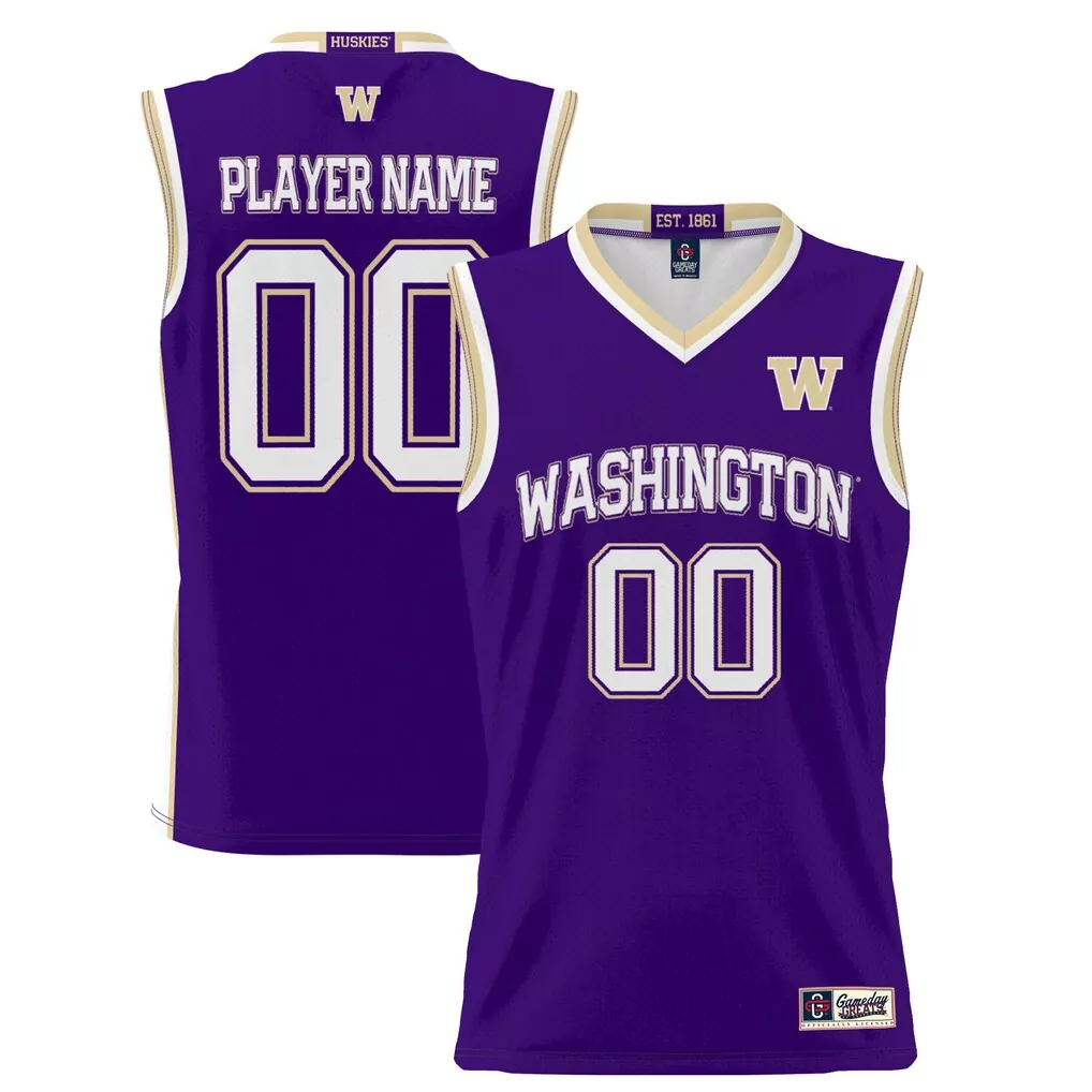 washington huskies gameday greats youth nil pick a player lightweight women s basketball jersey black