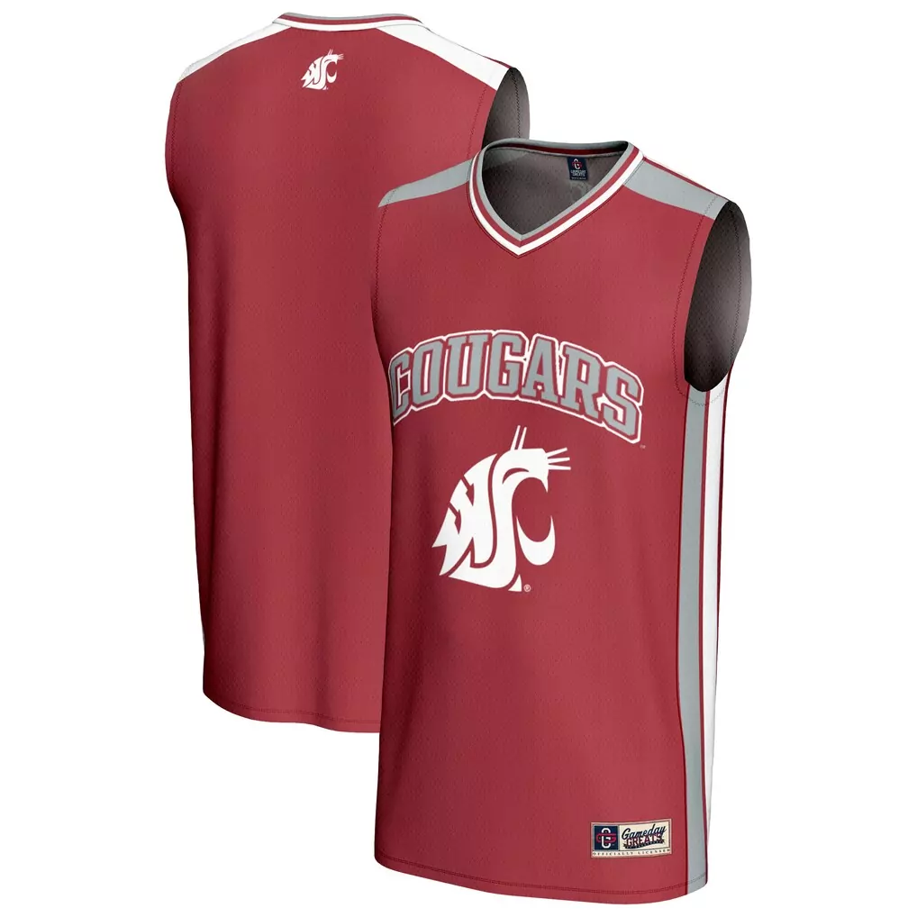 washington state cougars gameday greats nil pick a player men s basketball jersey crimson