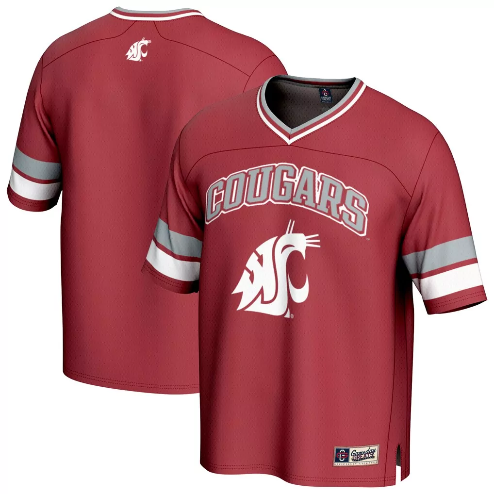 washington state cougars gameday greats nil pick a player men s basketball jersey crimson