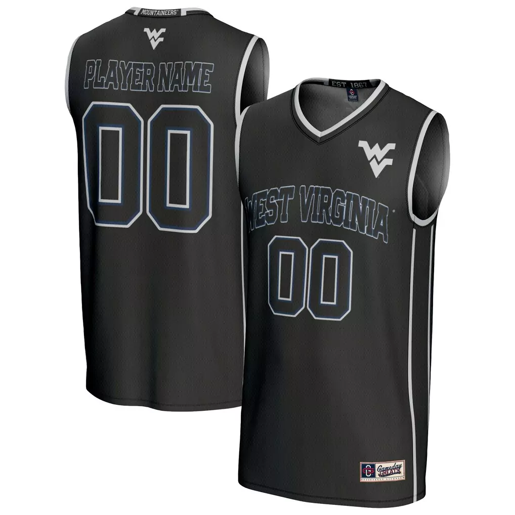 west virginia mountaineers gameday greats unisex collegiate men s soccer nil pick a player fashion jersey navy gold