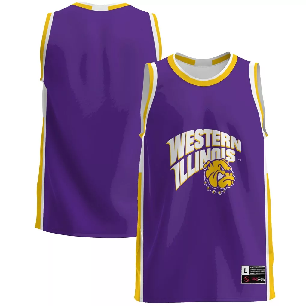 western illinois leathernecks gameday greats football jersey purple