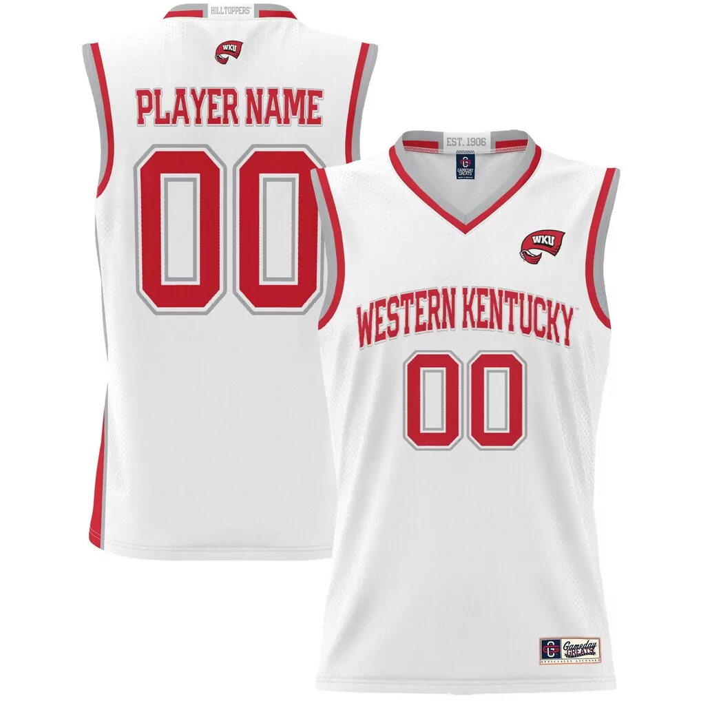 western kentucky hilltoppers gameday greats youth nil pick a player lightweight men s basketball fashion jersey red