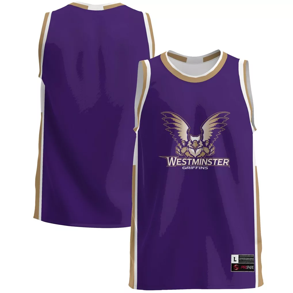 westminster griffins gameday greats lightweight basketball jersey blue