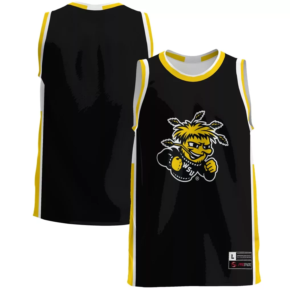 fred vanvleet wichita state shockers original retro brand commemorative classic basketball jersey gold