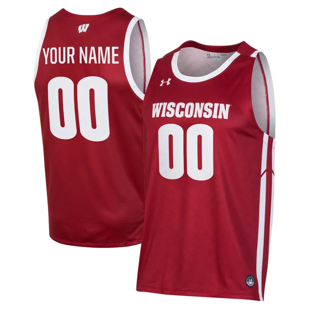 wisconsin badgers colosseum nothing but the hits football jersey red