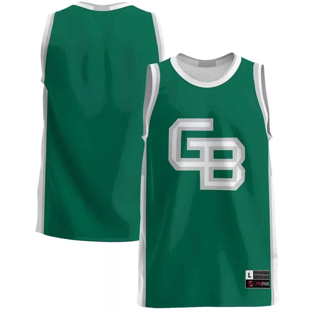 wisconsin green bay phoenix gameday greats lightweight basketball jersey green