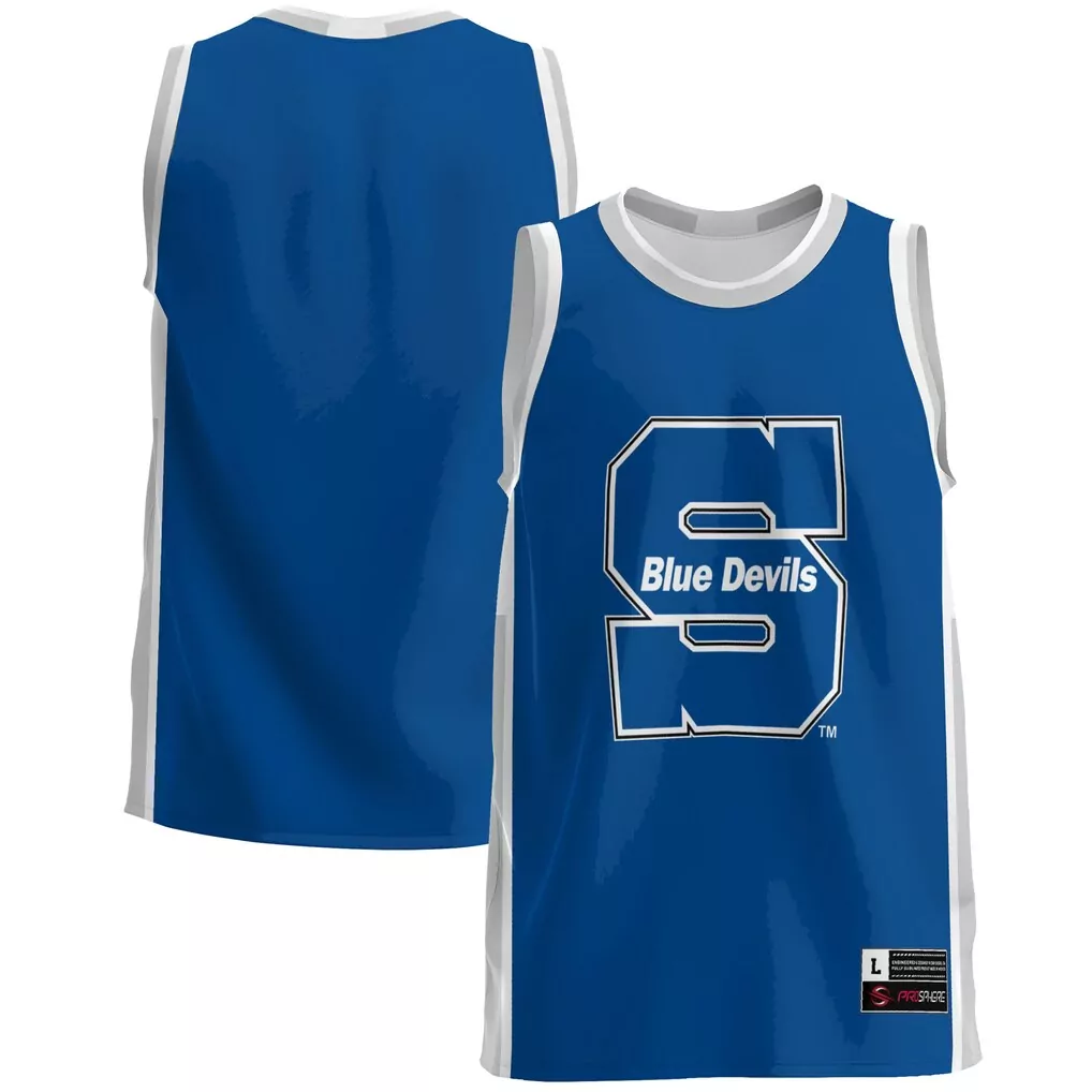 central connecticut state blue devils gameday greats football jersey royal