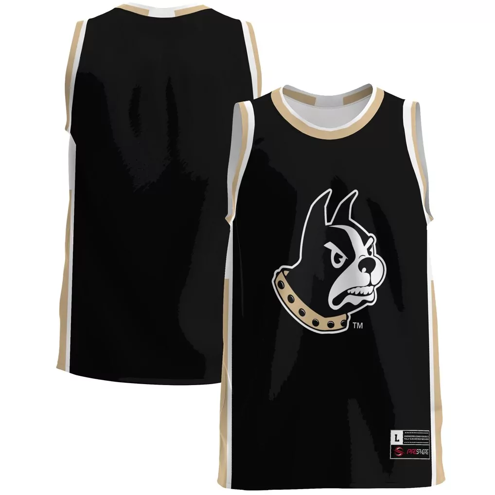 wofford terriers gameday greats lightweight basketball jersey gold