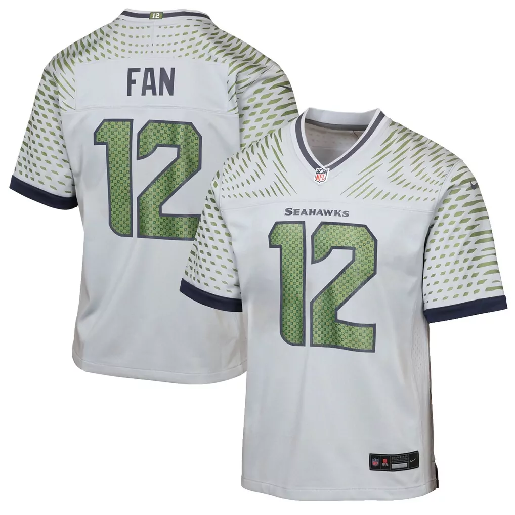 12s seattle seahawks nike women s game jersey neon green