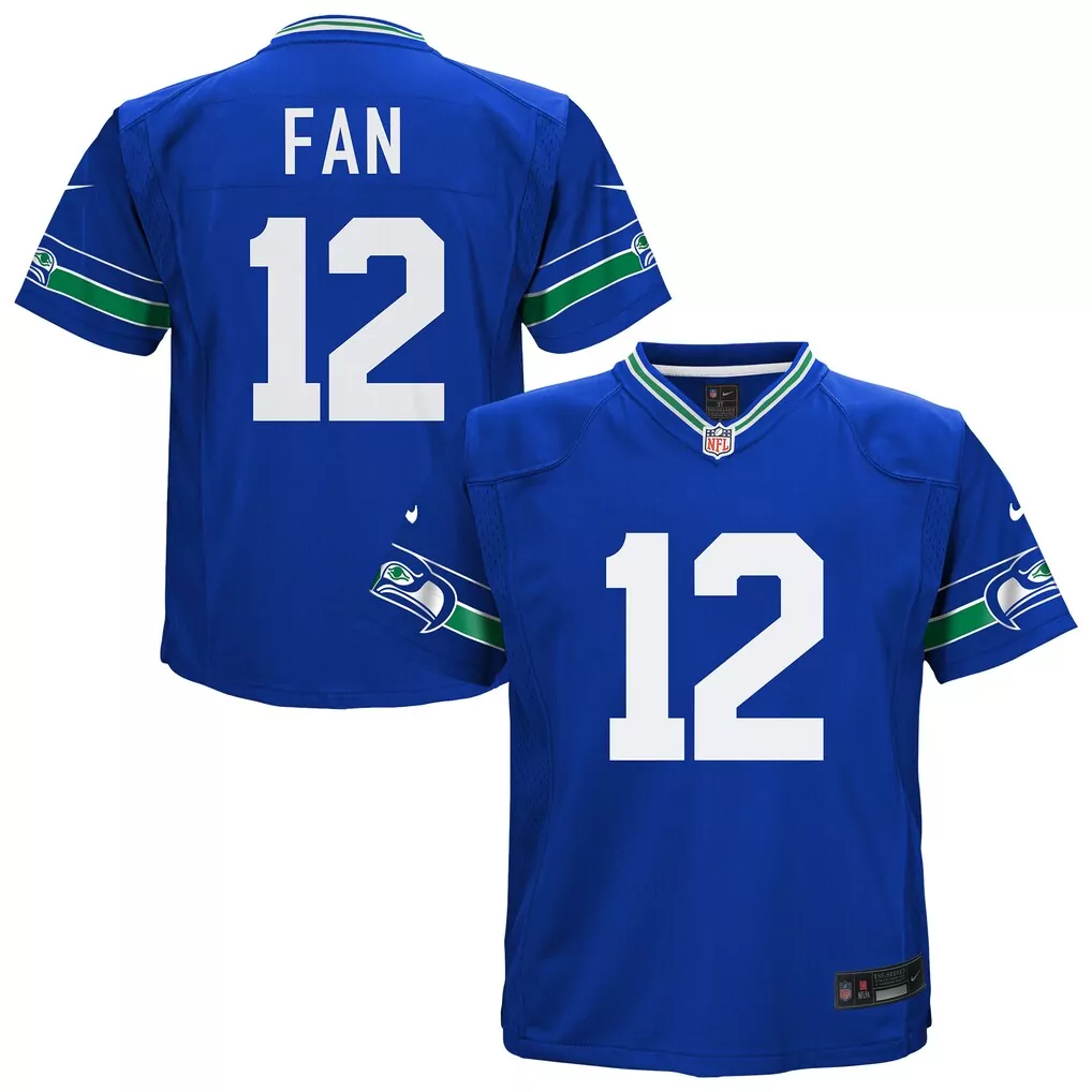 12s seattle seahawks nike women s game jersey neon green