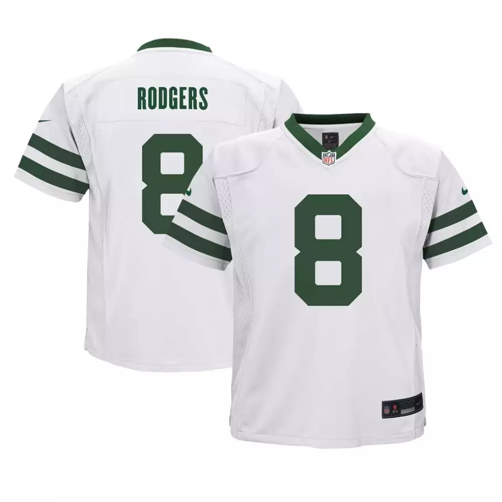 aaron rodgers new york jets nike newborn infant game romper jersey legacy green