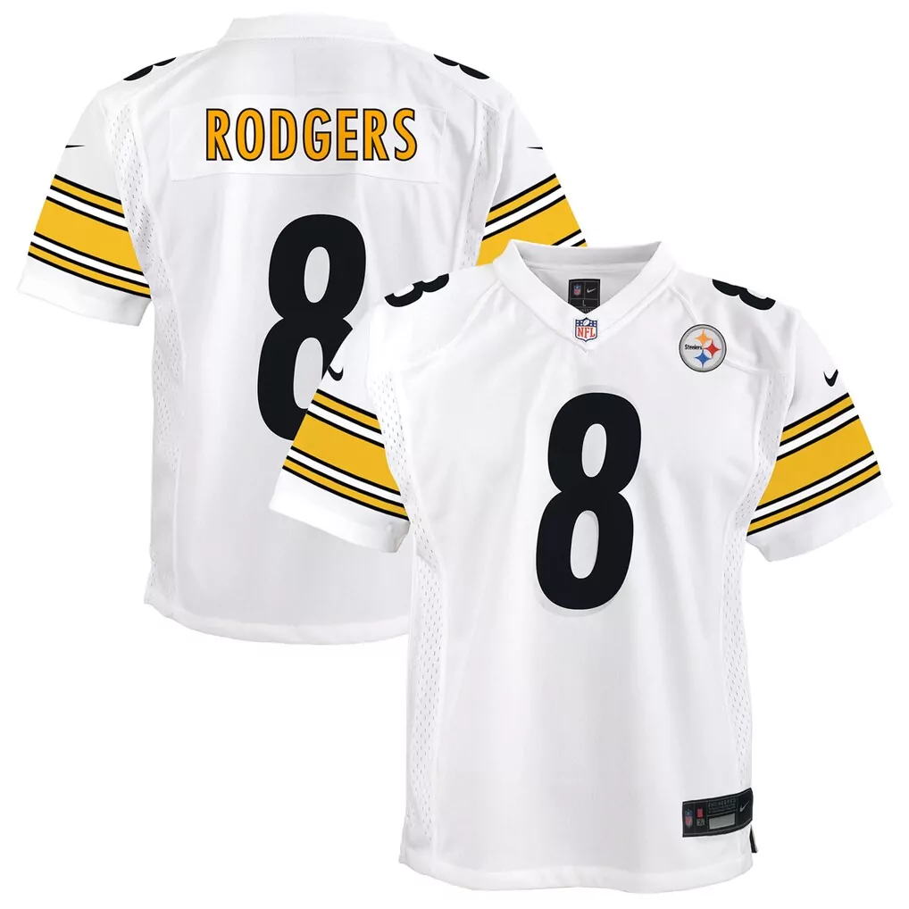 aaron rodgers pittsburgh steelers nike women s game jersey black