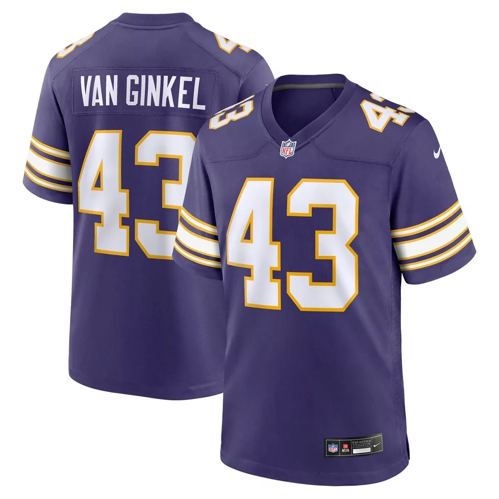 alan page minnesota vikings nike women s classic retired player jersey purple