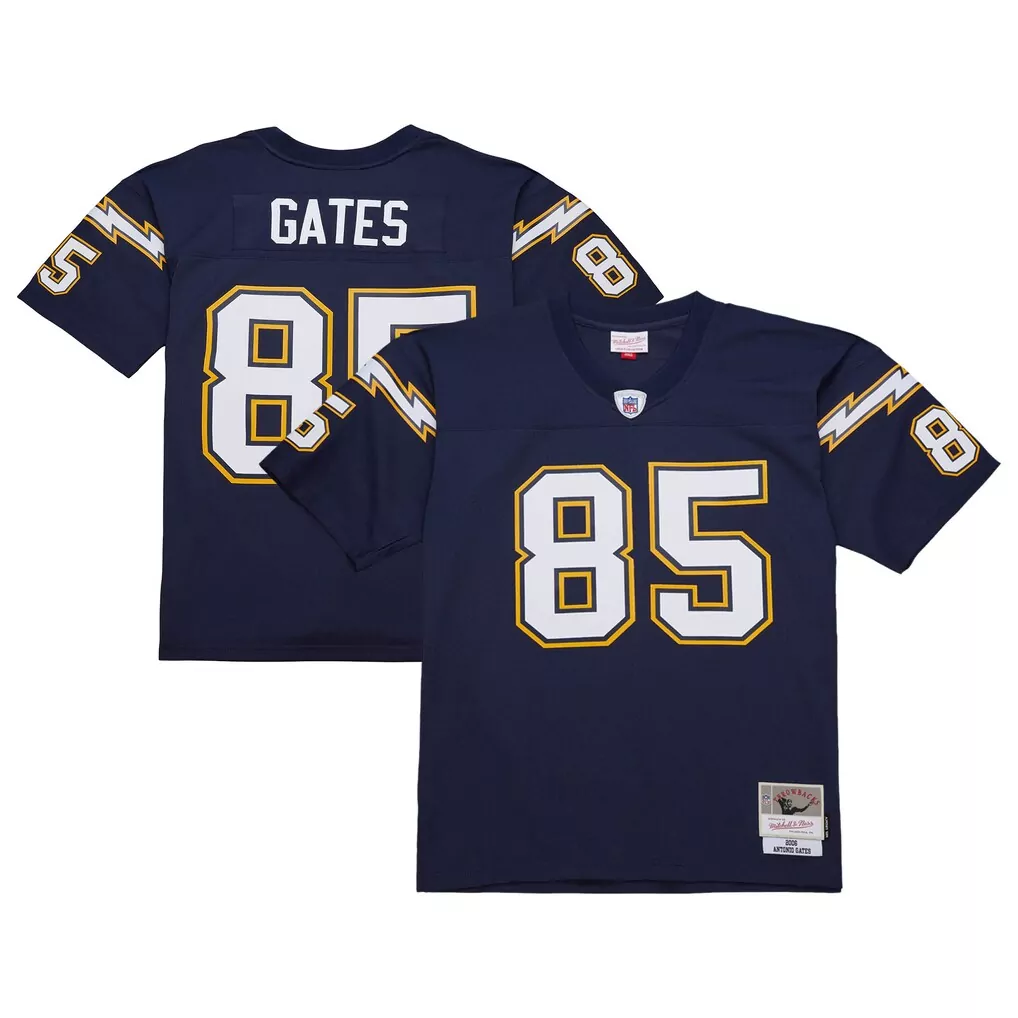 Alt 76 Men'S Stitched Vapor Jersey Los Angeles Chargers Navy 2025 Name Patch