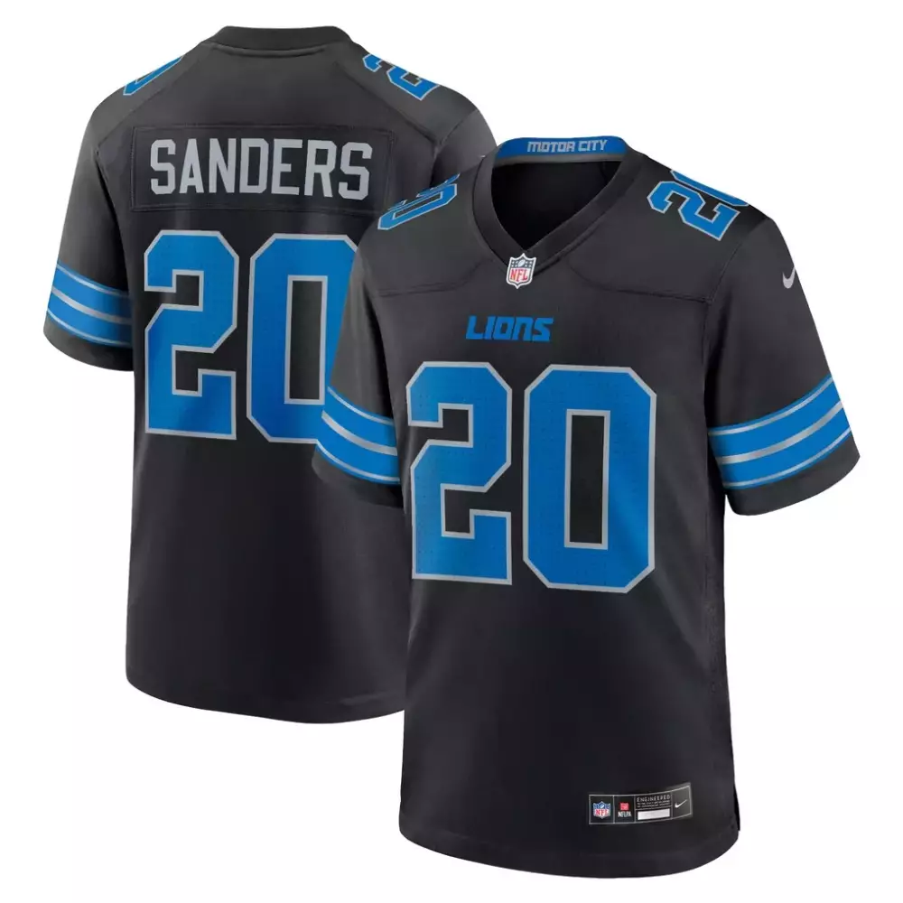 Barry Sanders Detroit Lions Mitchell Ness Youth 1996 Legacy Retired Player Jersey | Stitched Blue | Fan Gear for Game Day | For Men, Women & Youth