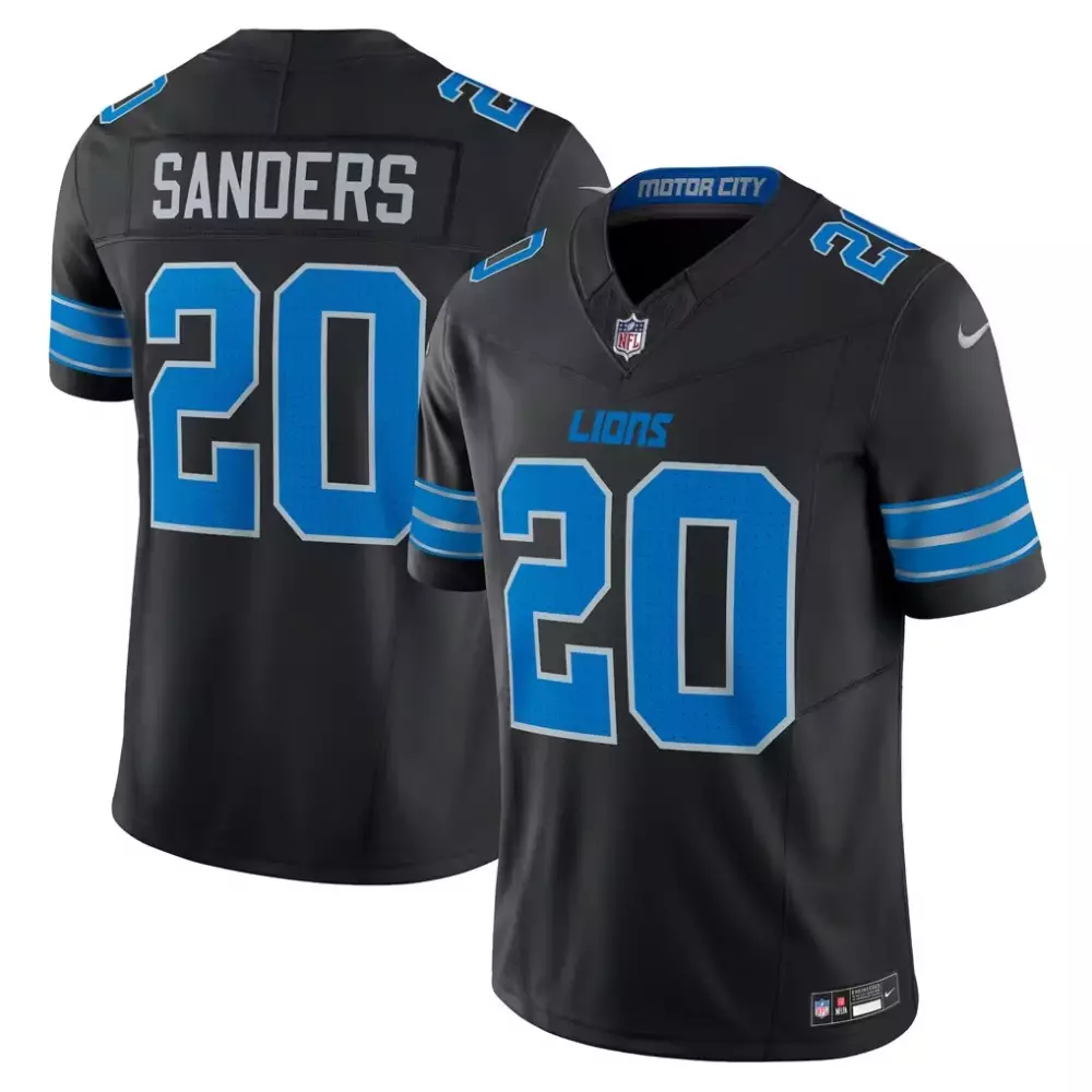 Barry Sanders Detroit Lions Mitchell Ness Youth 1996 Legacy Retired Player Jersey | Stitched Blue | Fan Gear for Game Day | For Men, Women & Youth
