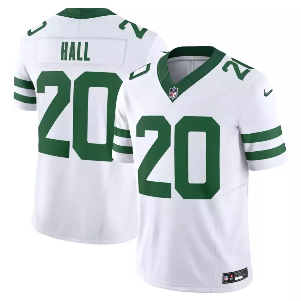 breece hall new york jets nike vapor f u s e limited jersey legacy green