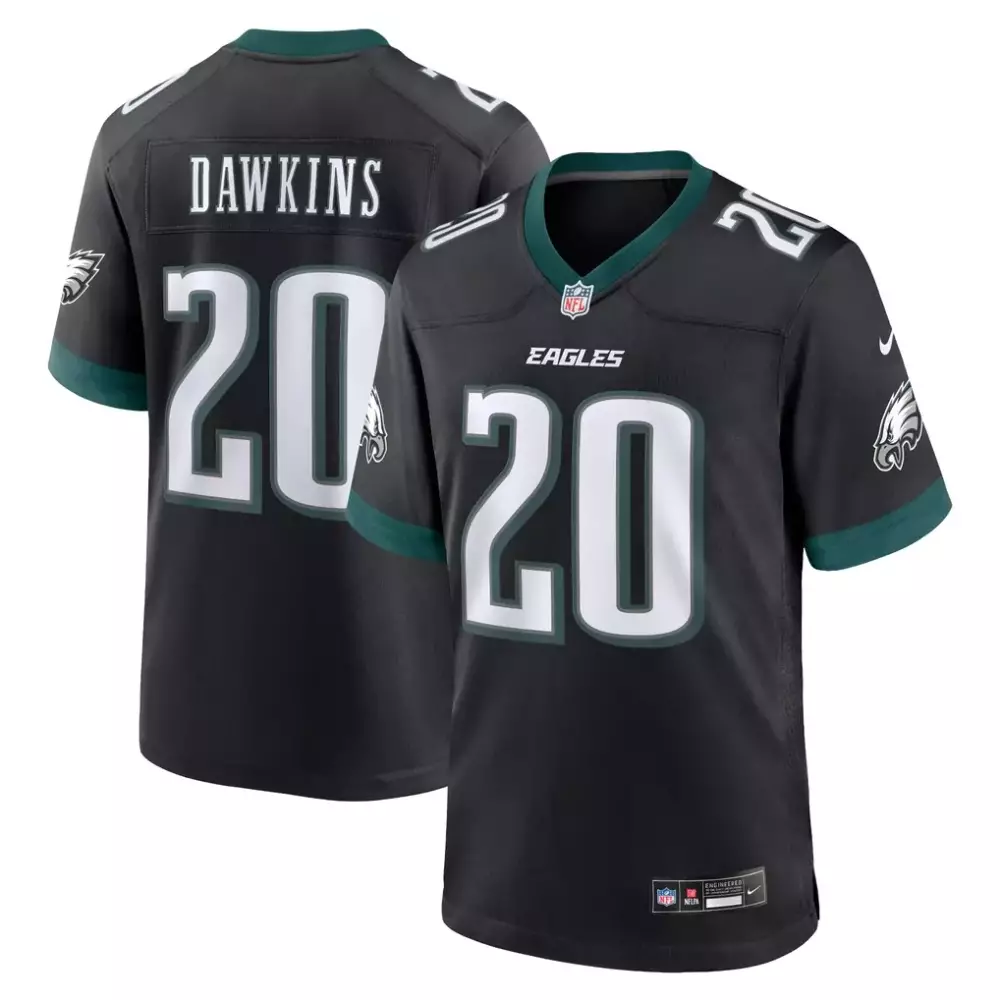brian dawkins philadelphia eagles nike 2025 salute to service retired limited jersey olive
