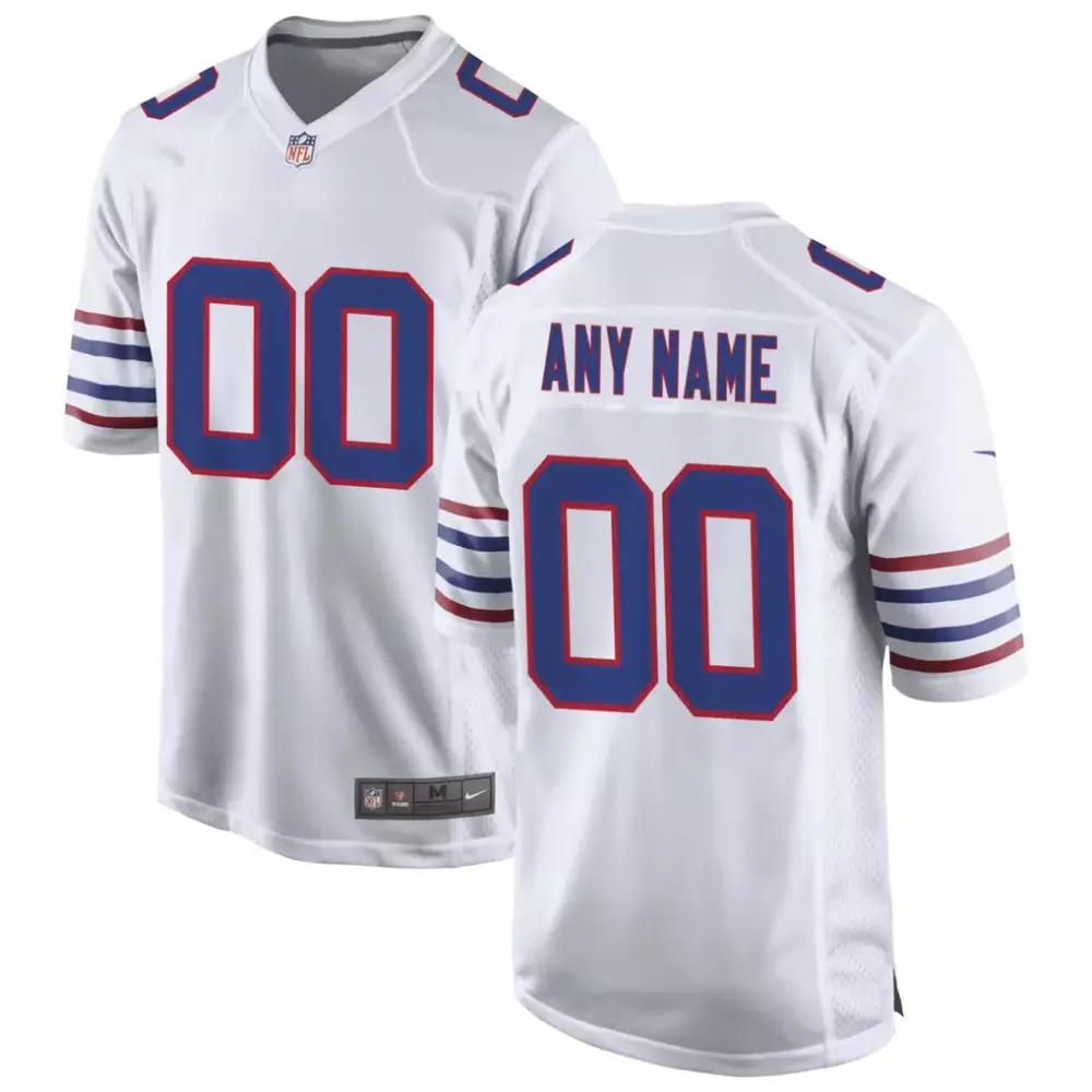 Buffalo Bills New York Patch Vapor Limited Custom Jersey V3 | Royal | All Stitched | Fan Gear for Men, Women & Youth