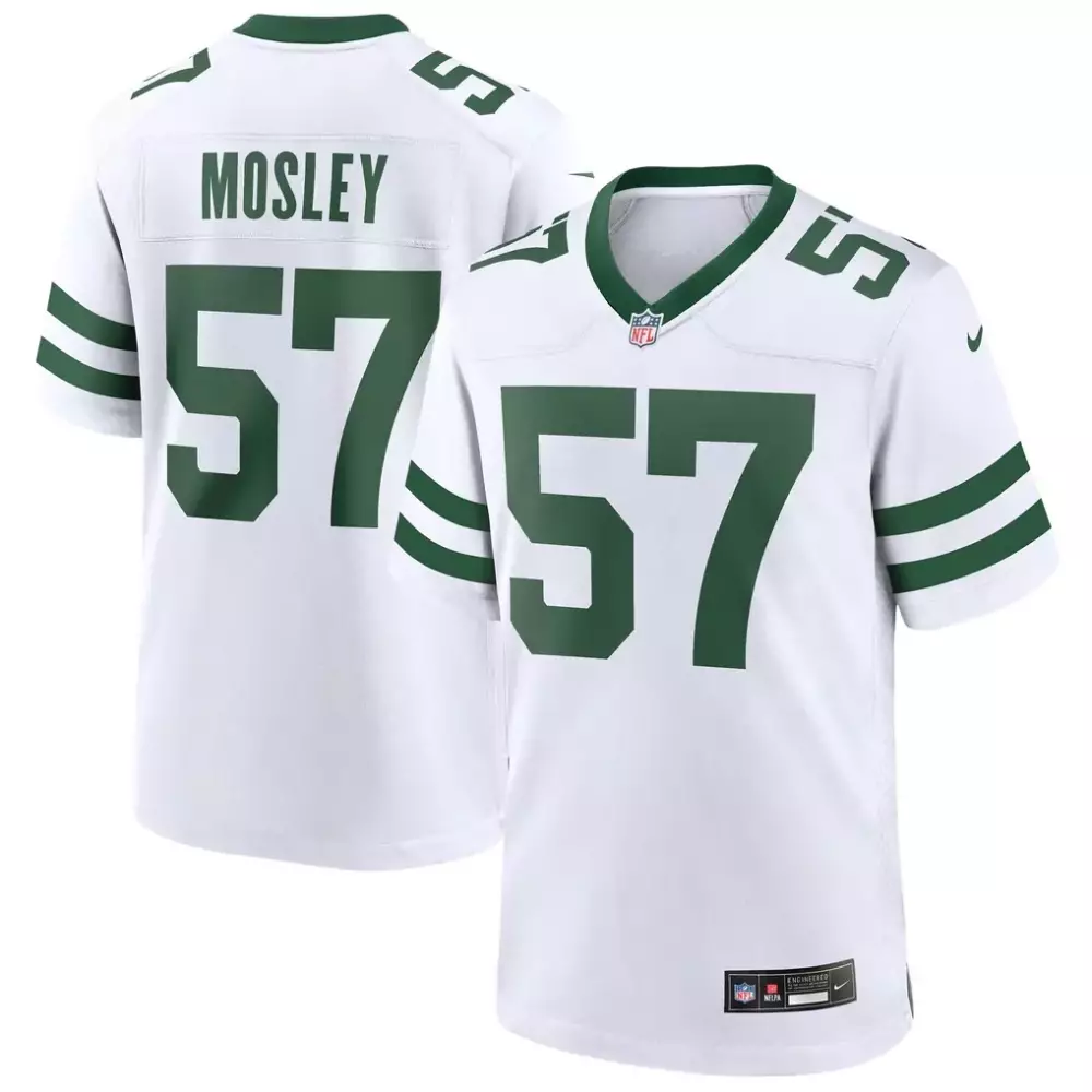 c j mosley new york jets nike alternate game jersey legacy black