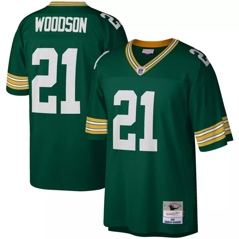 Charles Woodson Green Bay Packers Legacy Replica Jersey | Green | Limited Edition Fan Gear | For Men, Women & Youth