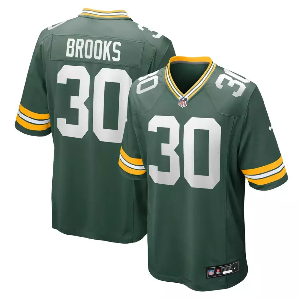 Chris Brooks Green Bay Packers Nike Game Jersey | Classic Green | Fan Gear for Men, Women & Youth