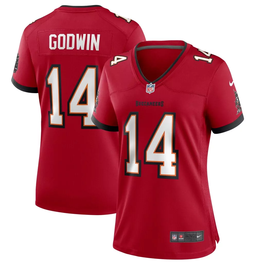 chris godwin tampa bay buccaneers nike women s game player jersey red