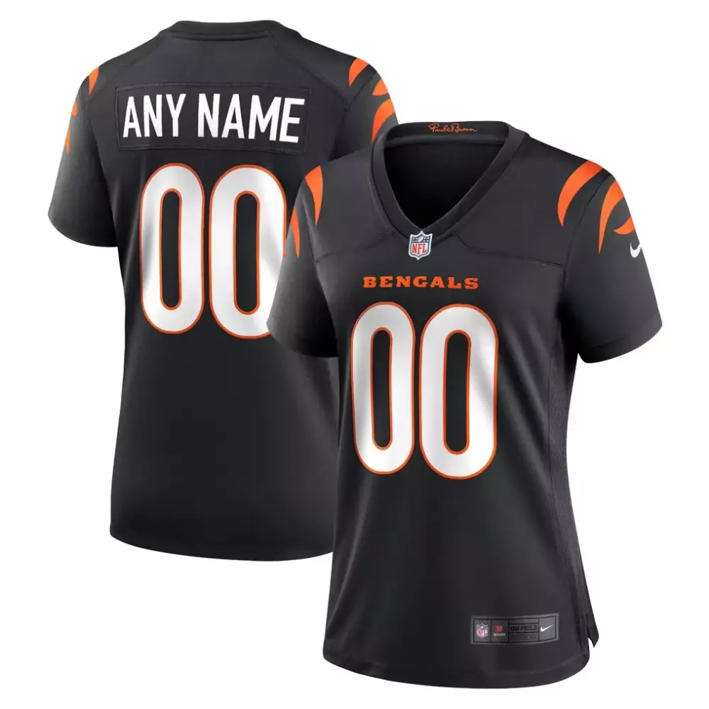 Cincinnati Bengals Nike Vapor Elite Custom Jersey Black | Authentic Fan Gear | For Men, Women & Youth