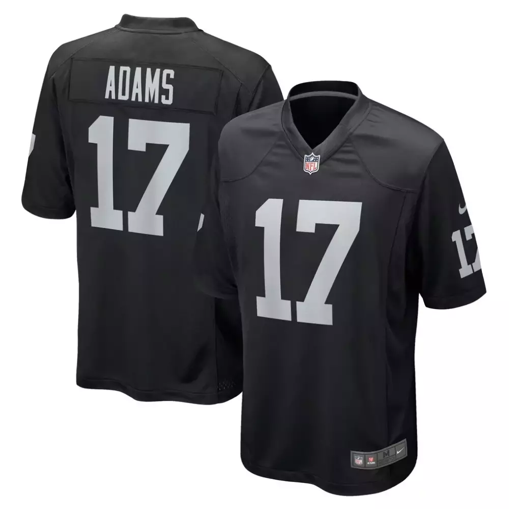 Davante Adams Las Vegas Raiders Inverted Women's Gold Arch Smoke Vapor Jersey | Stitched Fan Gear | For Women, Men & Youth