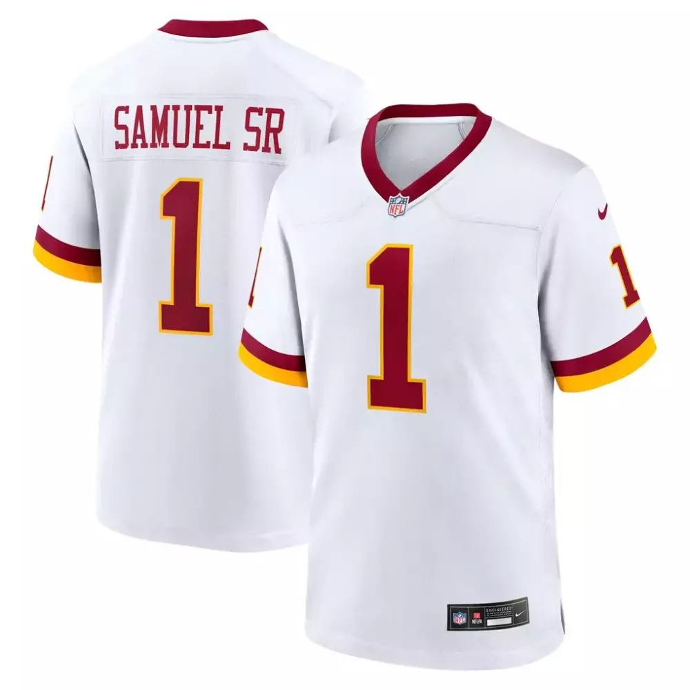 Deebo Samuel Sr. Washington Commanders Nike Women's Game Super Bowl Era Jersey | White | For Men, Women & Youth