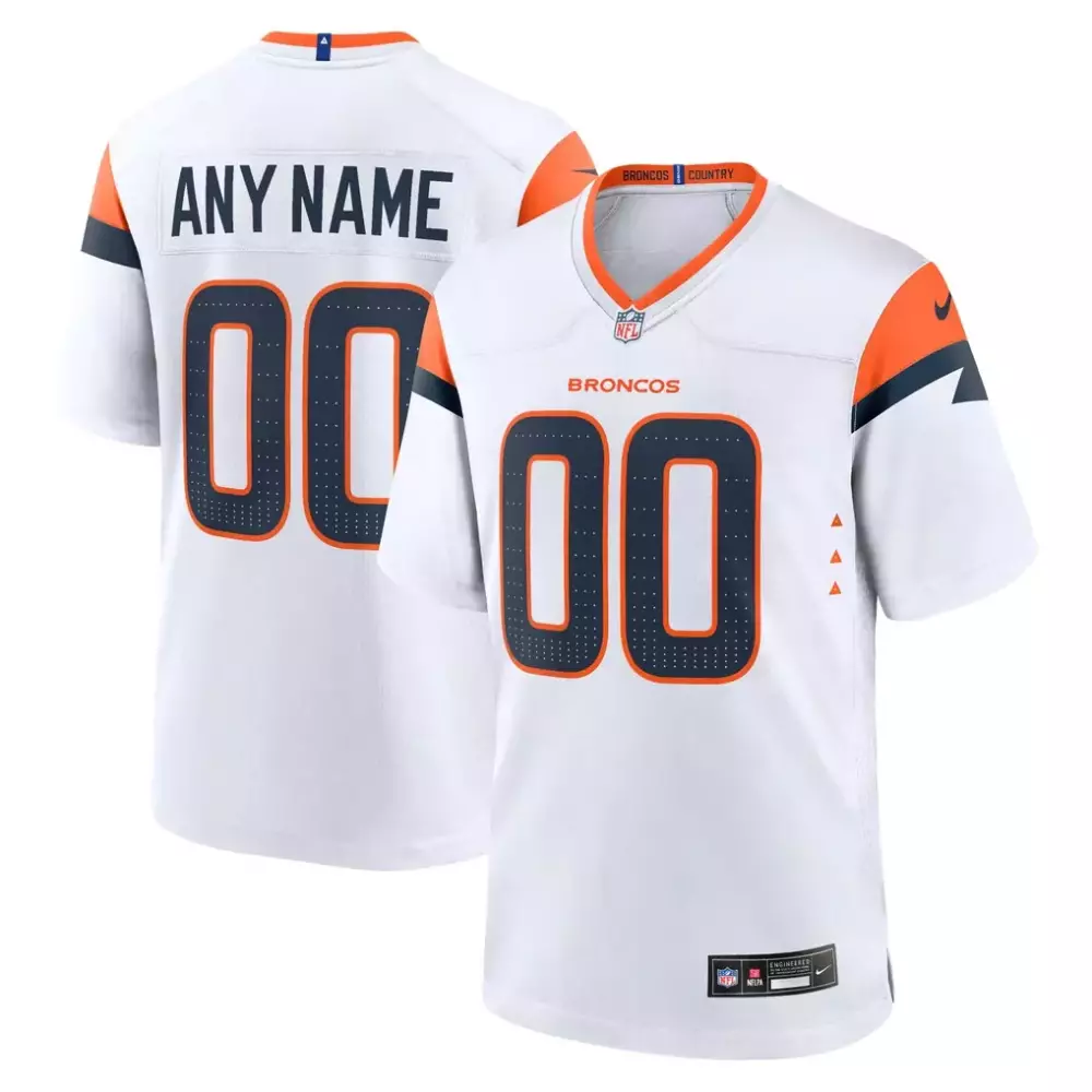 Denver Broncos Nike Alternate Vapor F U S E Elite Custom Jersey | Navy | Limited Edition Fan Gear for Men, Women & Youth