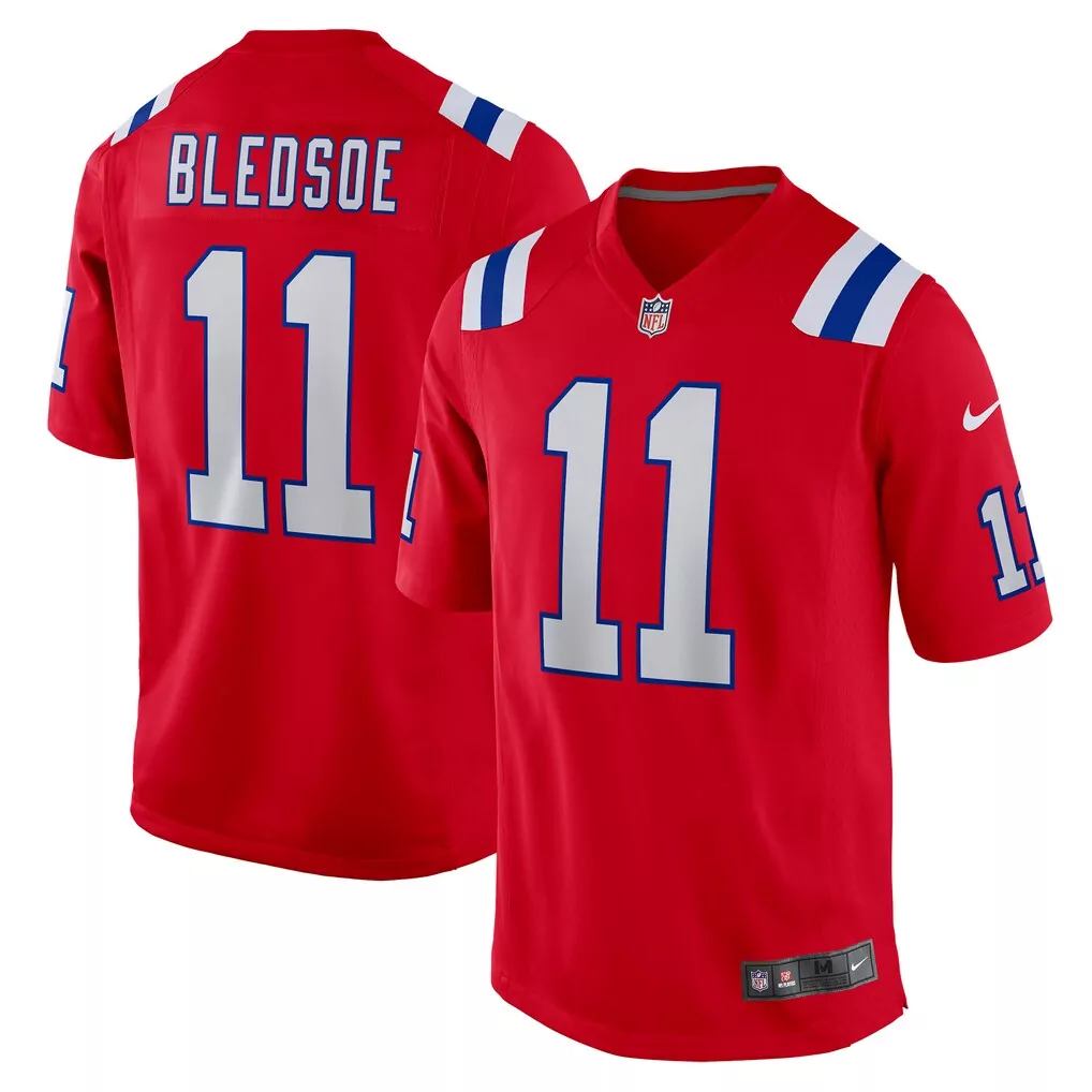 drake maye new england patriots nike youth game jersey white