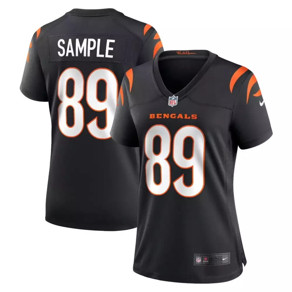 Drew Sample Cincinnati Bengals Women's Nike Game Jersey | Black | Limited Edition Fan Gear | For Men, Women & Youth