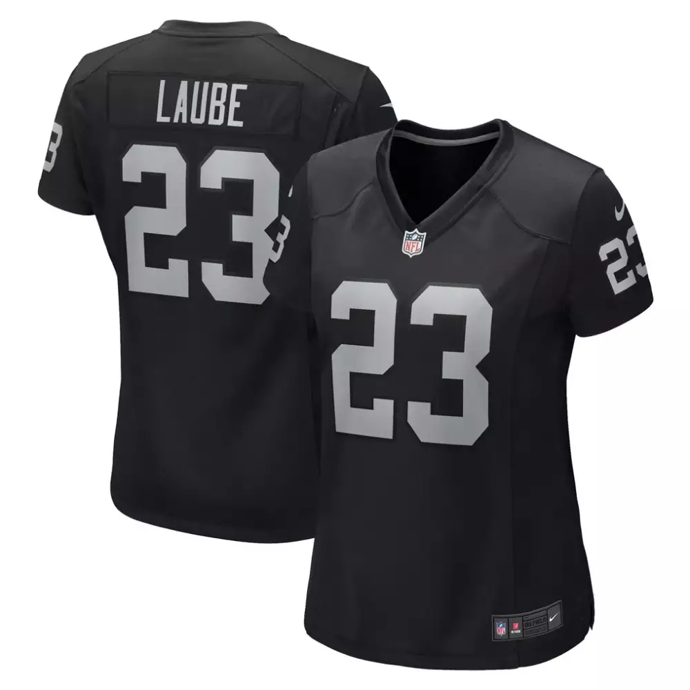 Dylan Laube Las Vegas Raiders Nike Women's Game Jersey | Black All Stitched Fan Gear | For Men, Women & Youth