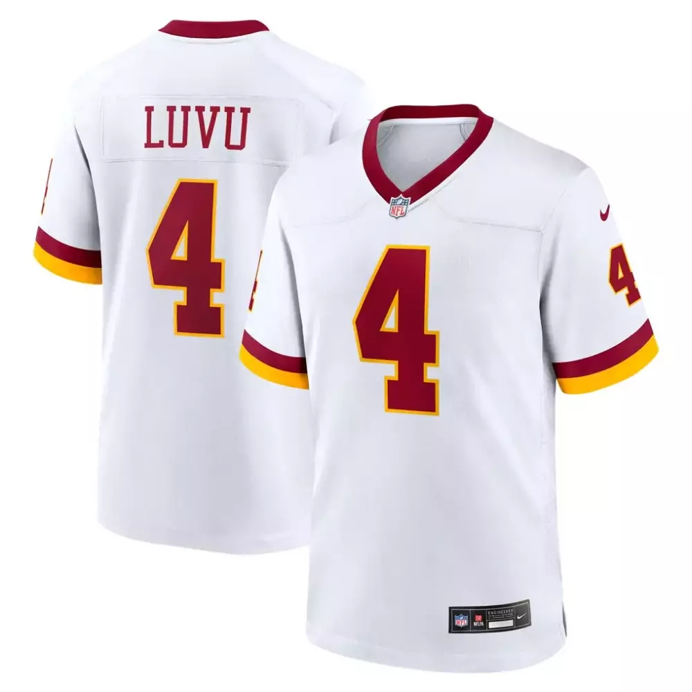Frankie Luvu Washington Commanders Nike Game Super Bowl Era Jersey | White Style | Fan Gear for Men, Women & Youth