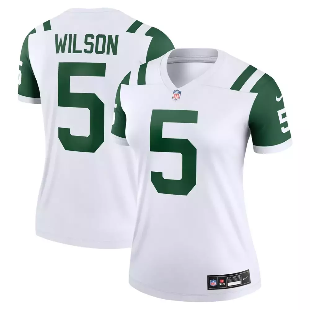 garrett wilson new york jets nike vapor f u s e limited jersey legacy white