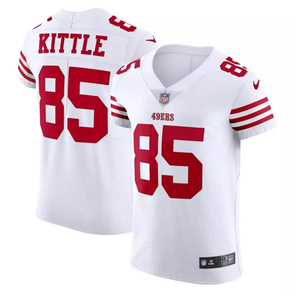 George Kittle San Francisco 49ers Nike Vapor Elite Jersey | Scarlet | For Men, Women & Youth | NFL Fan Gear