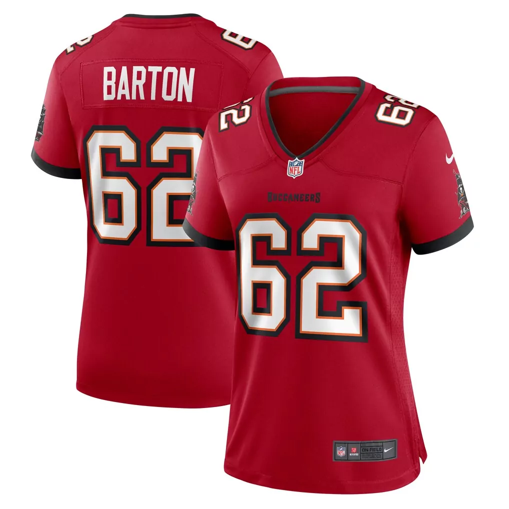 graham barton tampa bay buccaneers nike women s game jersey red
