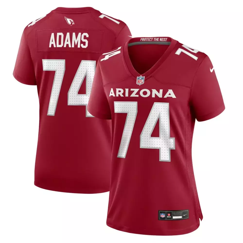 Isaiah Adams Arizona Cardinals Game Jersey | Cardinal Style | Replica Fan Gear for Men, Women & Youth