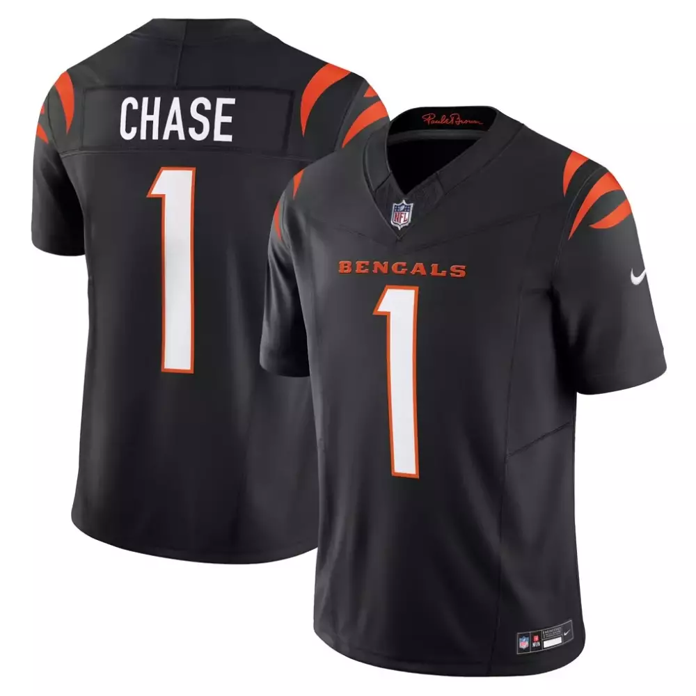 ja marr chase cincinnati bengals nike alternate game jersey orange