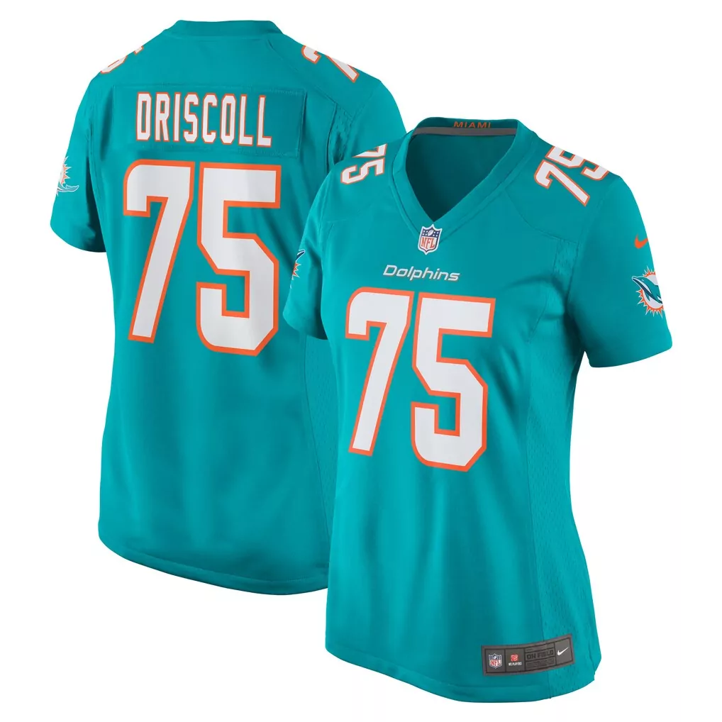 ifeatu melifonwu miami dolphins nike women s team game jersey aqua